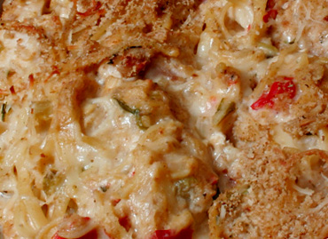 Baked Chicken with Pasta